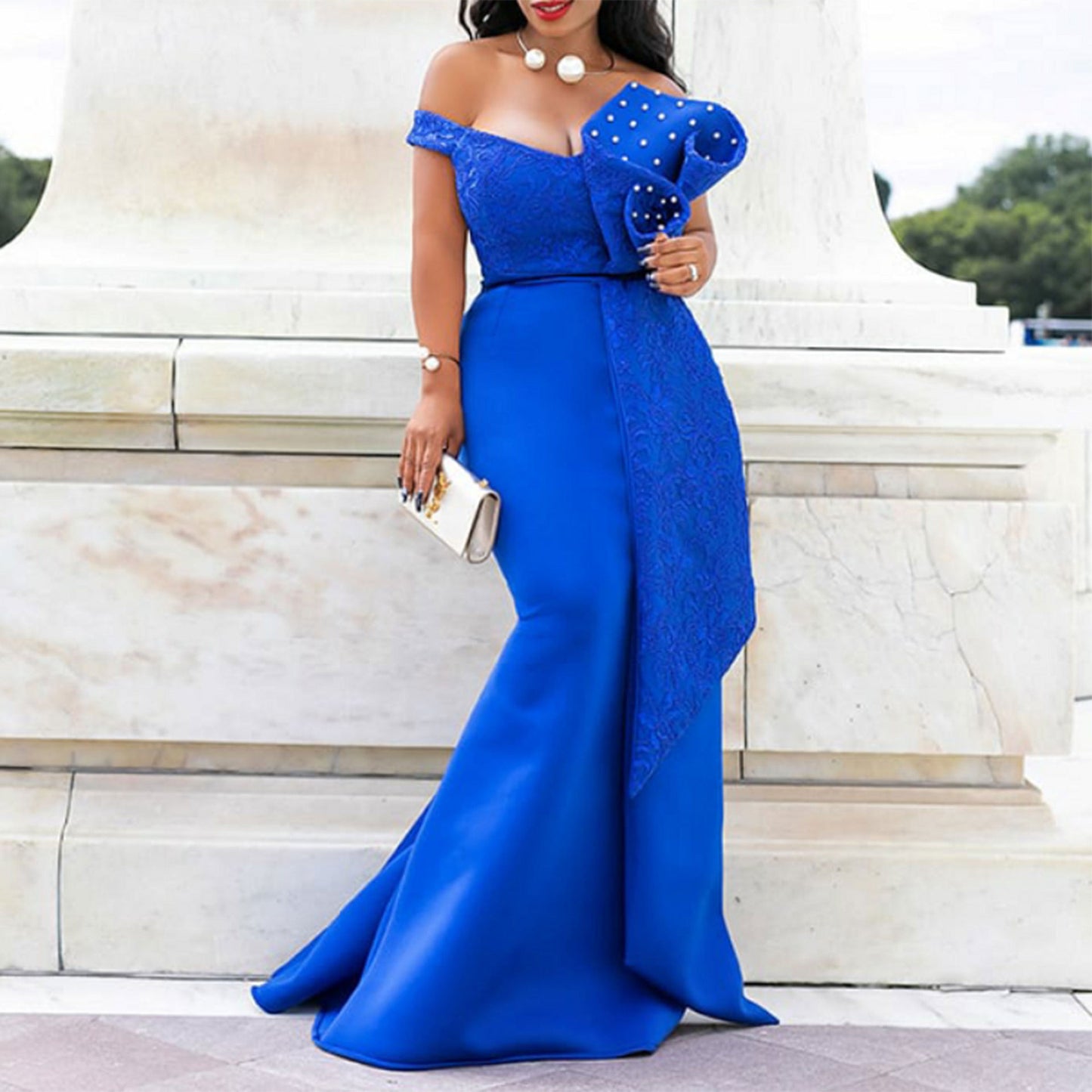 Dresses, Women'S Dresses, European and American Banquet Evening Dress, Bridesmaid Dress