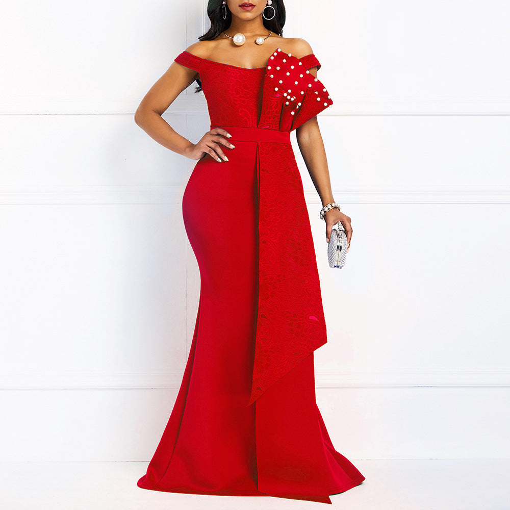 Dresses, Women'S Dresses, European and American Banquet Evening Dress, Bridesmaid Dress